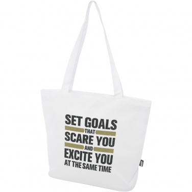 Logotrade promotional gifts photo of: Panama GRS recycled zippered tote bag 20L