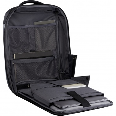 Logotrade promotional giveaway image of: Expedition Pro 15.6" GRS recycled compact laptop backpack 12L