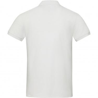 Logo trade promotional gift photo of: Emerald short sleeve unisex Aware™ recycled polo