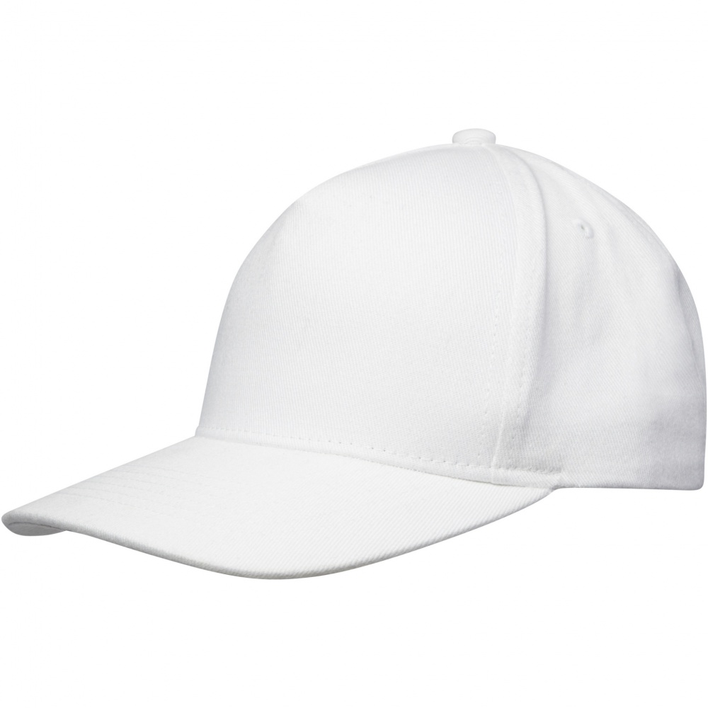 Logo trade promotional merchandise image of: Onyx 5 panel Aware™ recycled cap