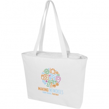 Logo trade advertising products picture of: Weekender 500 g/m² Aware™ recycled tote bag