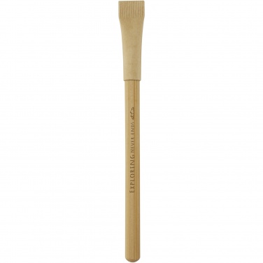 Logotrade corporate gift picture of: Seniko bamboo inkless pen
