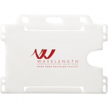 Logotrade promotional giveaway picture of: Vega recycled plastic card holder