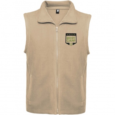 Logo trade promotional gift photo of: Bellagio unisex fleece bodywarmer