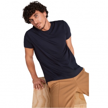 Logo trade promotional giveaways picture of: Golden short sleeve men's t-shirt