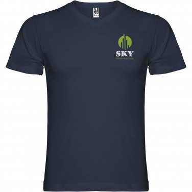 Logotrade advertising product image of: Samoyedo short sleeve men's v-neck t-shirt