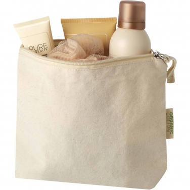 Logotrade promotional item picture of: Orissa 180 g/m² organic toiletry bag 1L