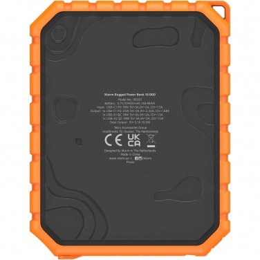 Logo trade advertising products image of: Xtorm XR201 Xtreme 10.000 mAh 20W QC3.0 waterproof rugged power bank with torch