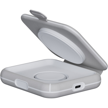 Logotrade corporate gift picture of: Xtorm XWF21 15W foldable 2-in-1 wireless travel charger