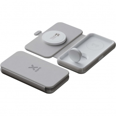 Logo trade advertising product photo of: Xtorm XWF31 15W foldable 3-in-1 wireless travel charger