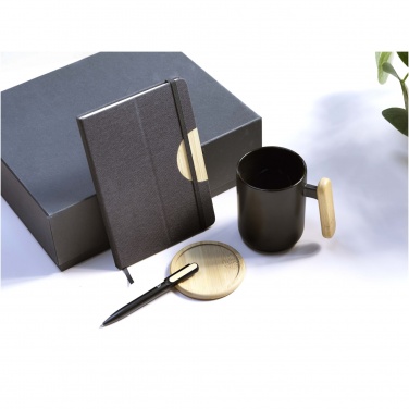 Logotrade promotional product image of: Laura A5 hard cover notebook and ballpoint pen gift set