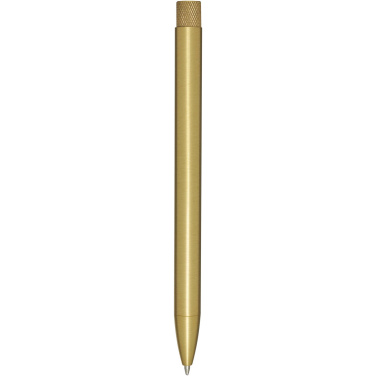 Logotrade promotional gift image of: Beatriz recycled brass ballpoint pen