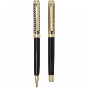 Logo trade advertising product photo of: Legato ballpoint and rollerball pen set
