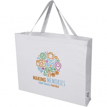 Logotrade promotional gifts photo of: Odessa 220 g/m² GRS recycled cotton large tote bag
