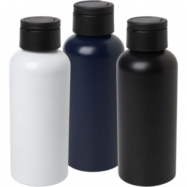 Logo trade promotional merchandise photo of: Trinity 600 ml RCS certified recycled aluminium water bottle with RPET lid