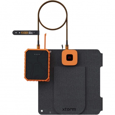 Logo trade promotional giveaways image of: Xtorm XR2S14 SolarBooster 14W foldable solar panel