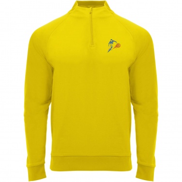 Logo trade promotional gifts picture of: Epiro long sleeve unisex quarter zip sweatshirt