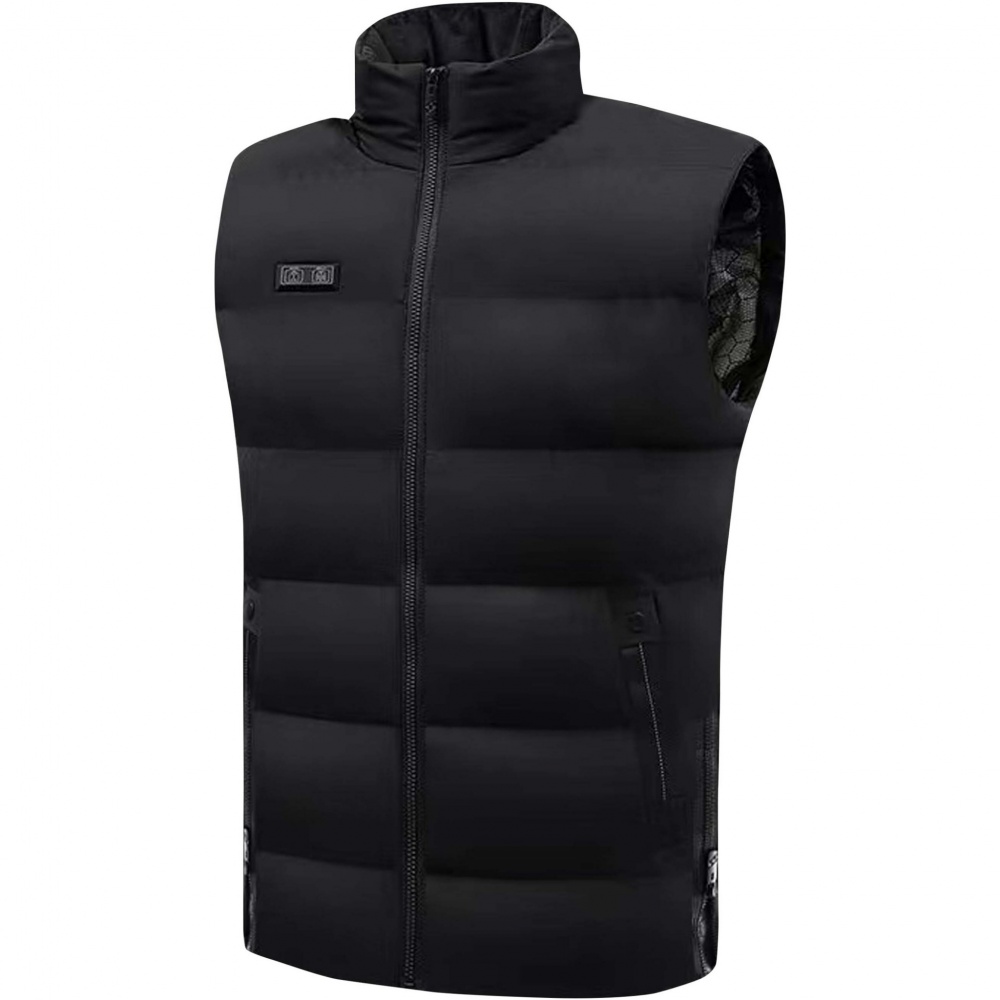 Logo trade promotional gifts image of: SCX.design G01 heated bodywarmer with power bank