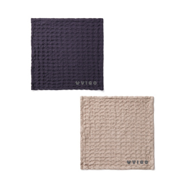 Logotrade promotional merchandise picture of: VINGA Cromer waffle dish cloth, 2 pcs