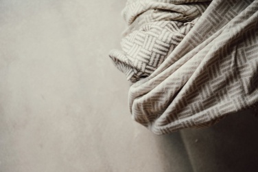 Logo trade business gift photo of: VINGA Lenox blanket