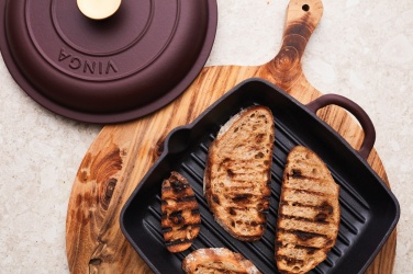 Logotrade corporate gift picture of: VINGA Monte enamelled grill pan