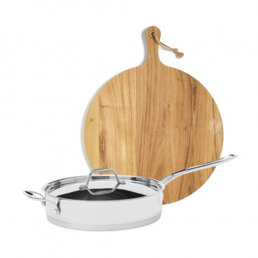 Logotrade promotional gift picture of: VINGA Buscot Round Serving Board