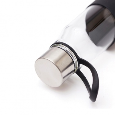 Logo trade promotional products picture of: VINGA Lean Glass Water Bottle