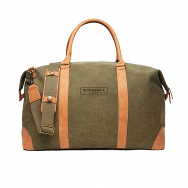 Logo trade promotional gift photo of: VINGA Bosler RCS recycled canvas weekend bag
