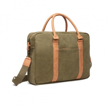 Logo trade promotional items image of: VINGA Bosler RCS recycled canvas computer bag