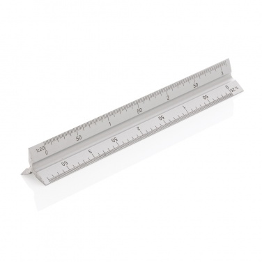 Logotrade advertising product picture of: 15cm. Aluminum triangular ruler