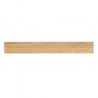 Logotrade promotional gift picture of: Timberson extra thick 30cm double sided bamboo ruler