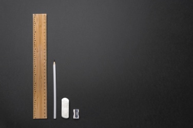 Logotrade promotional giveaway picture of: Timberson extra thick 30cm double sided bamboo ruler