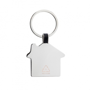 Logotrade advertising product image of: RCS recycled zinc alloy house keyring