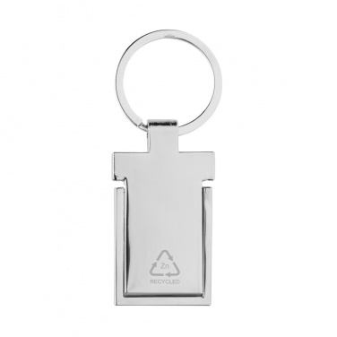 Logo trade corporate gifts picture of: RSC recycled zinc alloy phone stand keychain