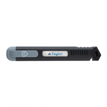 Logo trade promotional items picture of: Refillable RCS recycled plastic snap-off knife