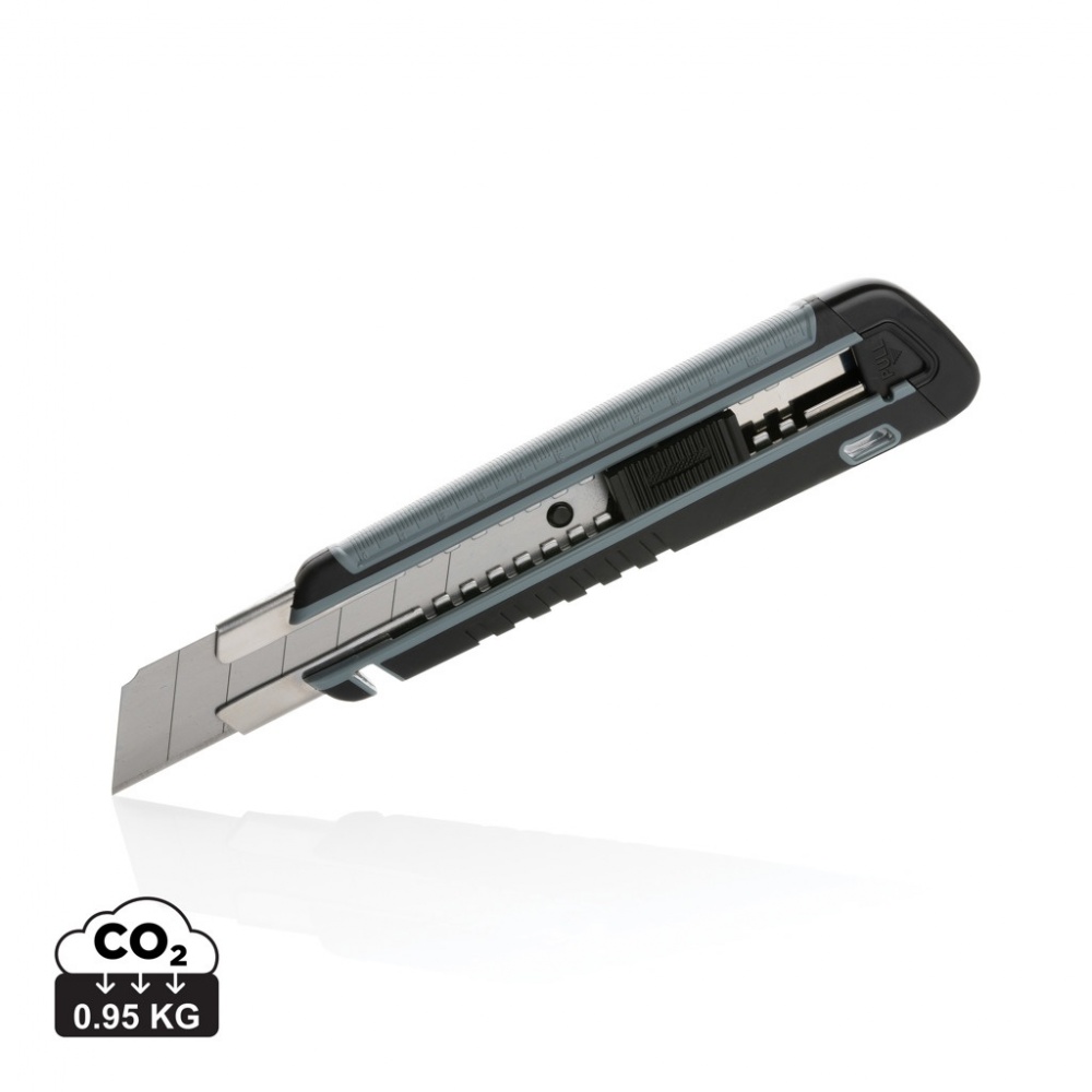 Logotrade corporate gifts photo of: Refillable RCS rplastic heavy duty snap-off knife soft grip