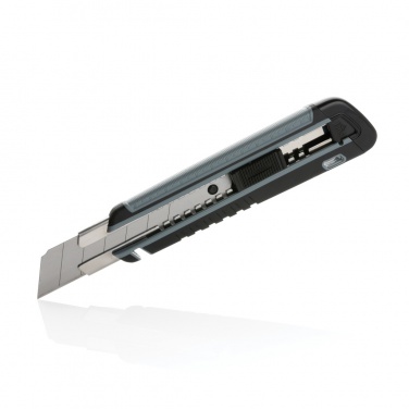 Logotrade promotional items photo of: Refillable RCS rplastic heavy duty snap-off knife soft grip