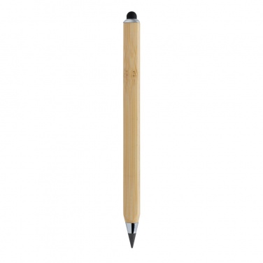 Logo trade promotional item photo of: Eon bamboo infinity multitasking pen
