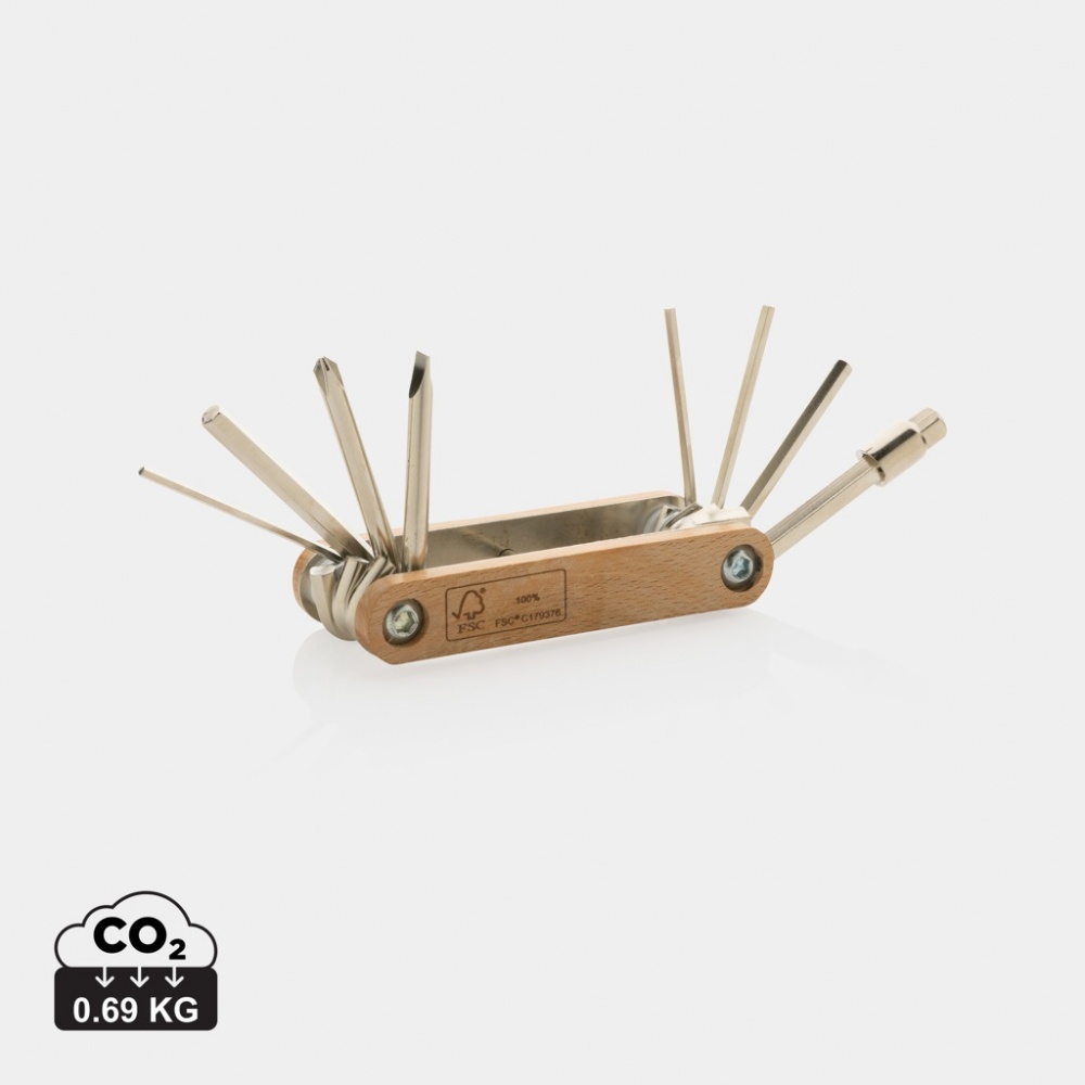 Logo trade promotional items picture of: Wooden hex tool