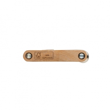 Logotrade promotional gift picture of: Wooden hex tool