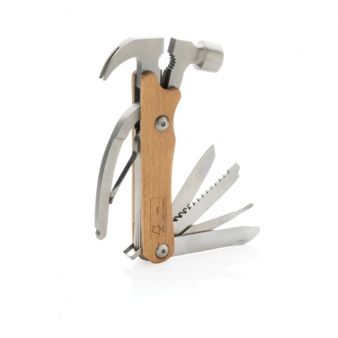 Logo trade corporate gift photo of: Wooden multi-tool hammer