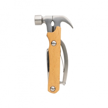Logotrade promotional gift image of: Wooden multi-tool hammer