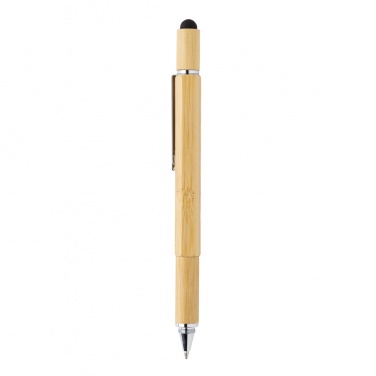 Logotrade promotional giveaway picture of: Bamboo 5-in-1 toolpen