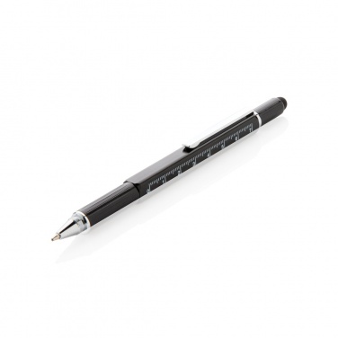 Logotrade promotional gift picture of: 5-in-1 aluminium toolpen