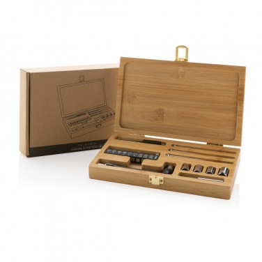 Logotrade promotional product picture of: Carvine 21 pcs bamboo tool set