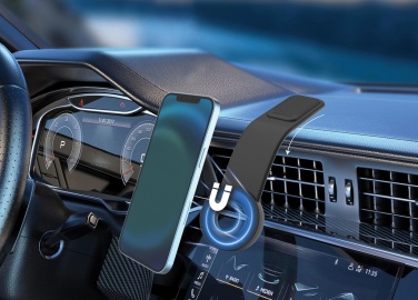 Logo trade advertising product photo of: DriveGrip RCS recycled plastic universal magnetic car holder