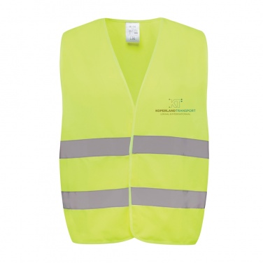 Logotrade promotional giveaway picture of: GRS recycled PET high-visibility safety vest