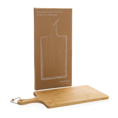 Logotrade promotional merchandise image of: Ukiyo bamboo rectangle serving board
