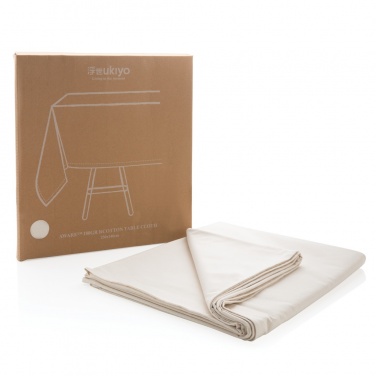 Logo trade promotional gift photo of: Ukiyo Aware™ 180gr rcotton table cloth 250x140cm