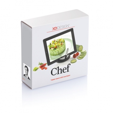 Logo trade promotional item photo of: Chef tablet stand with touchpen